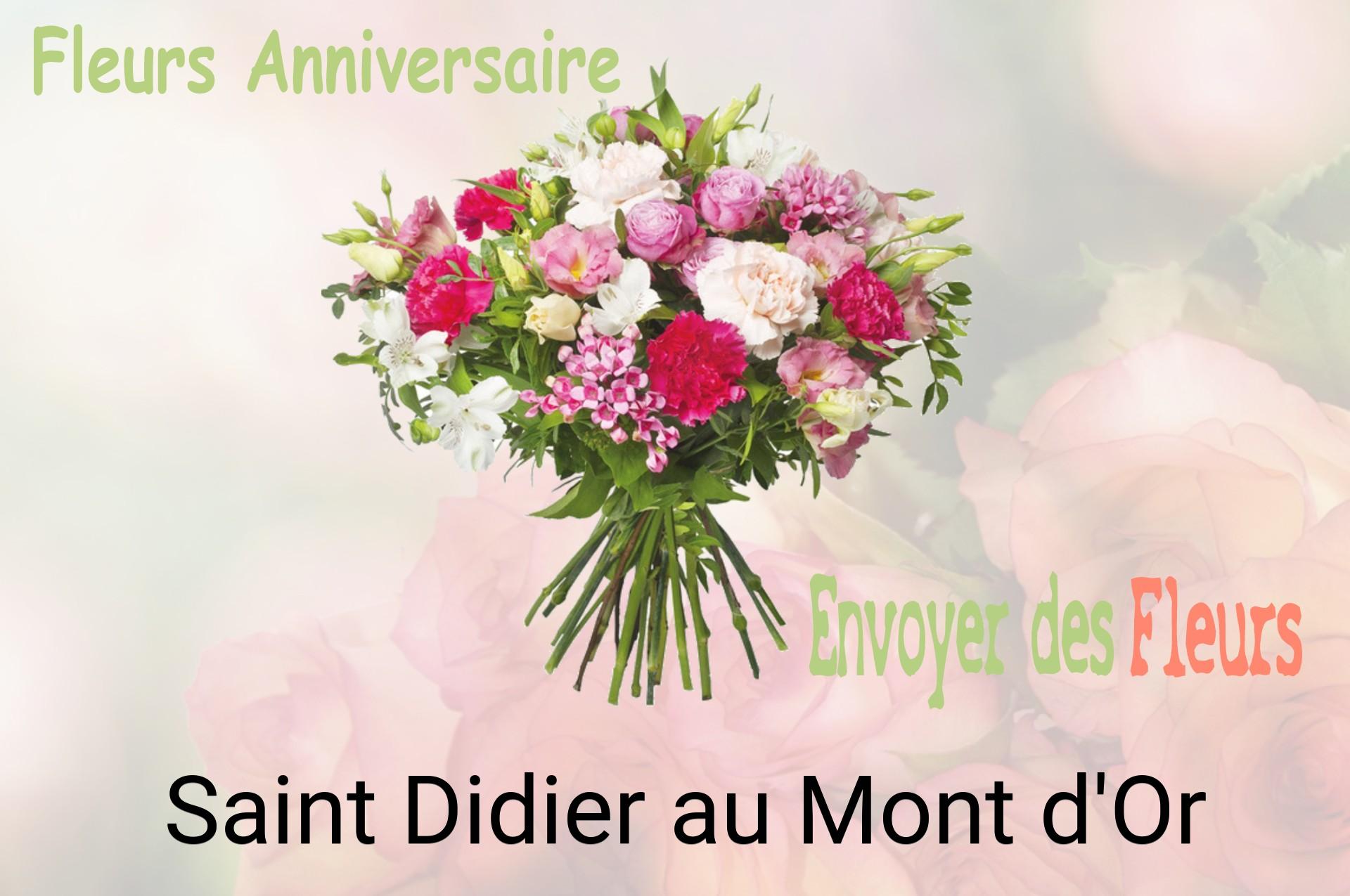 Bouquet de fleurs d’anniversaire livré à Saint-Didier-au-Mont-d'Or