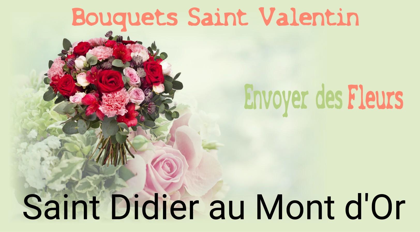 Roses de Saint-Valentin livrées à Saint-Didier-au-Mont-d'Or